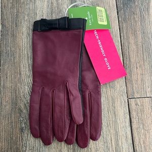 Kate Spade Leather Tech Gloves